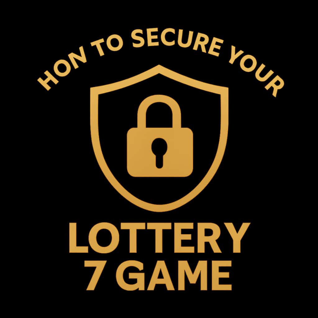 Icon for Lottery 7 Game account security guide.