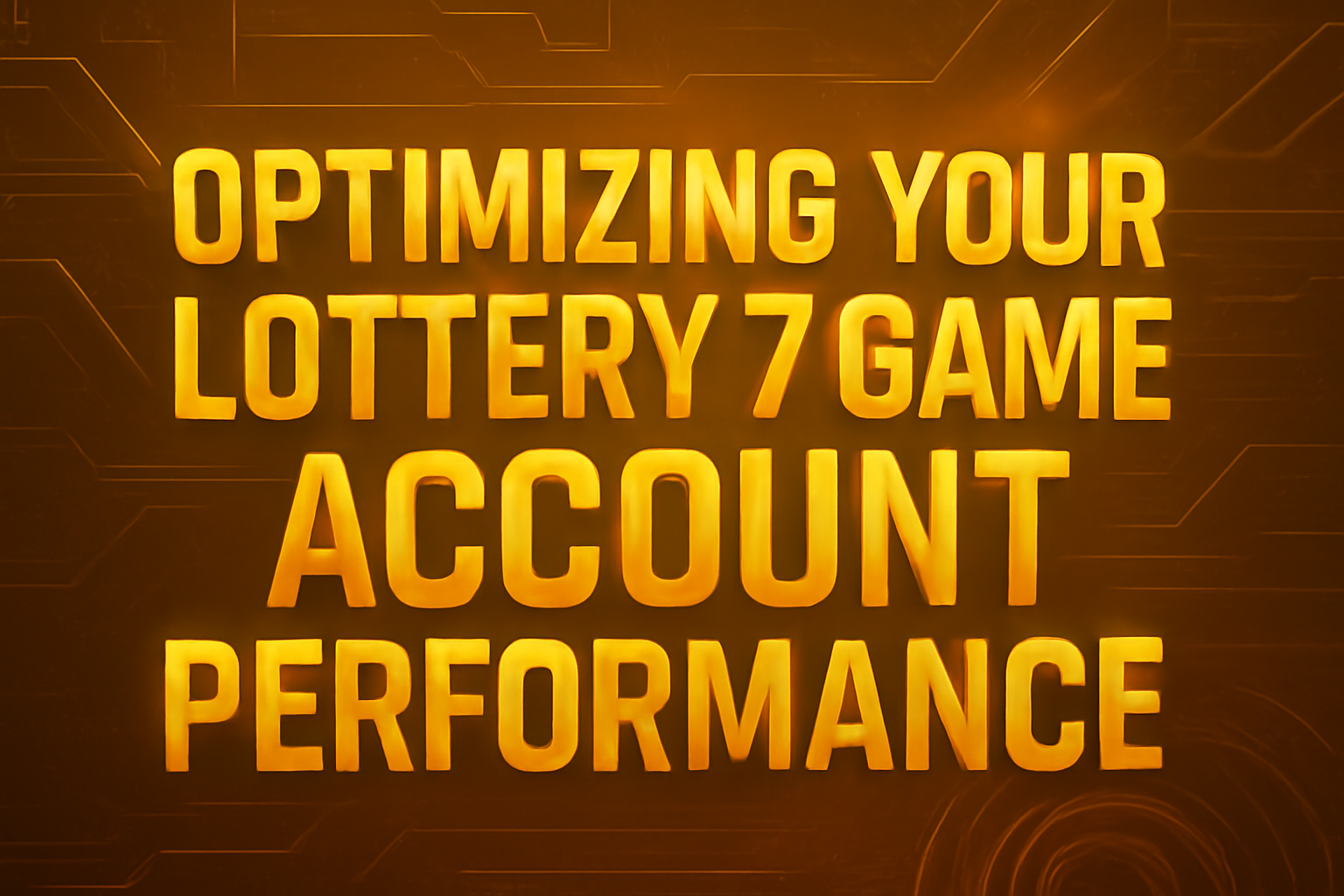 An informative scene depicting the process for bypassing login failures in the Lottery 7 Game.