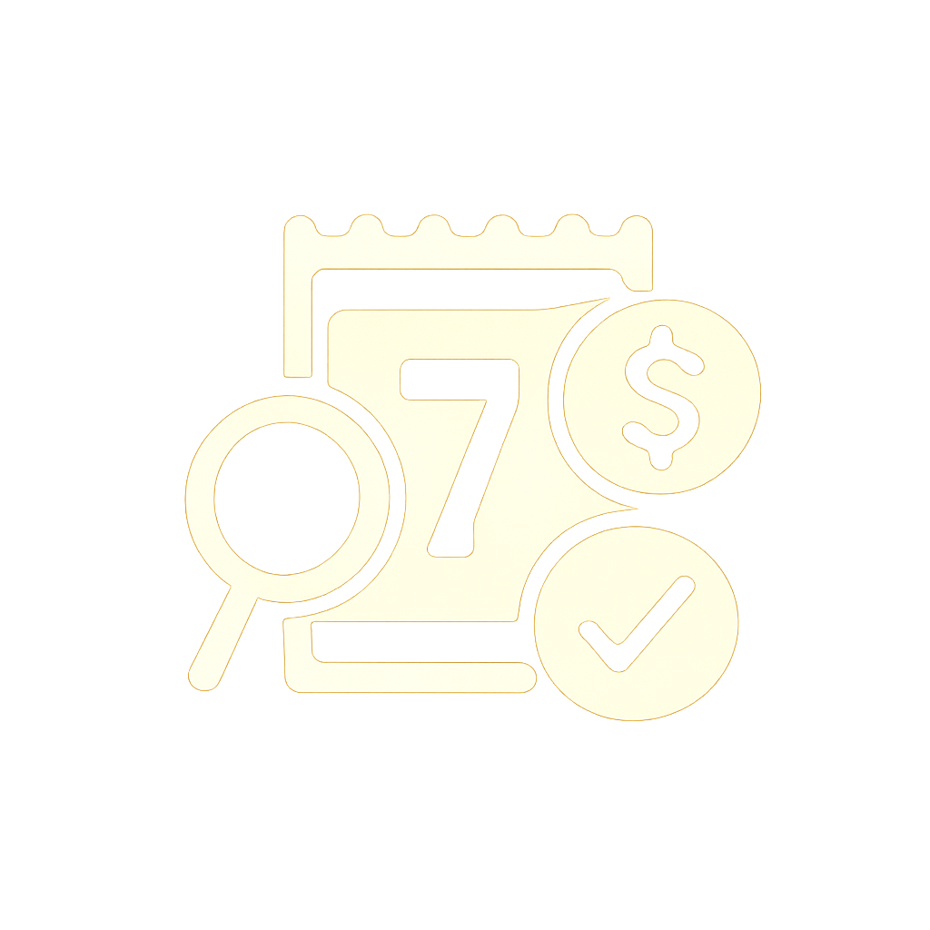 Icon representing Lottery 7 Game Login Verification