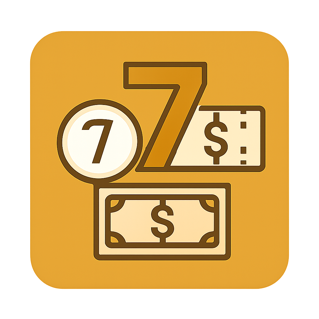 Icon for Lottery 7 Game account security guide.