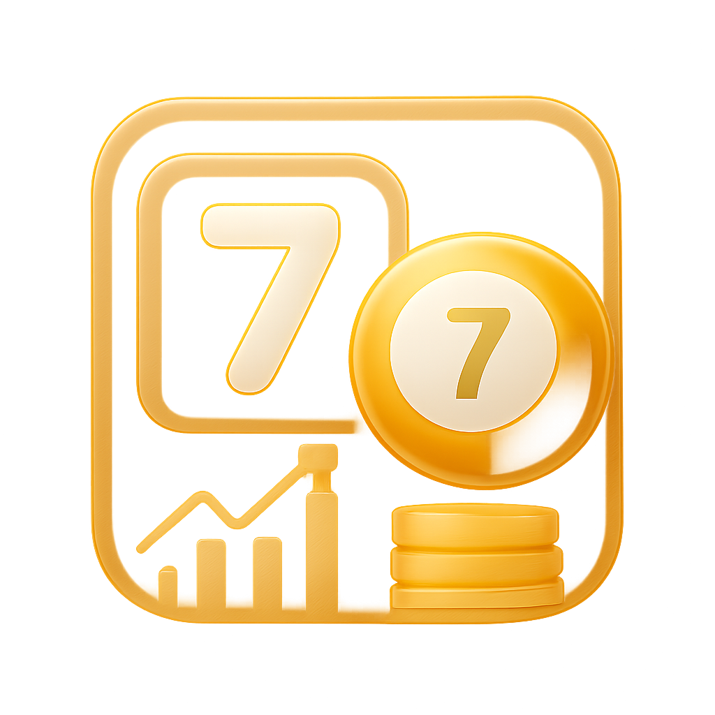 An icon symbolizing the guide to updating account information for Lottery 7 Game.