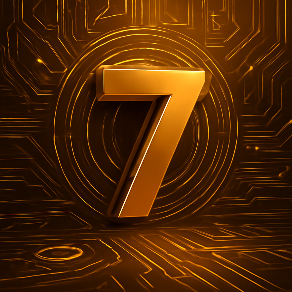 An educational diagram illustrating the login steps for Lottery 7 Game.