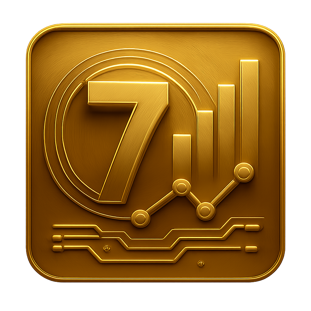 An icon illustration concerning Lottery 7 Game app login.