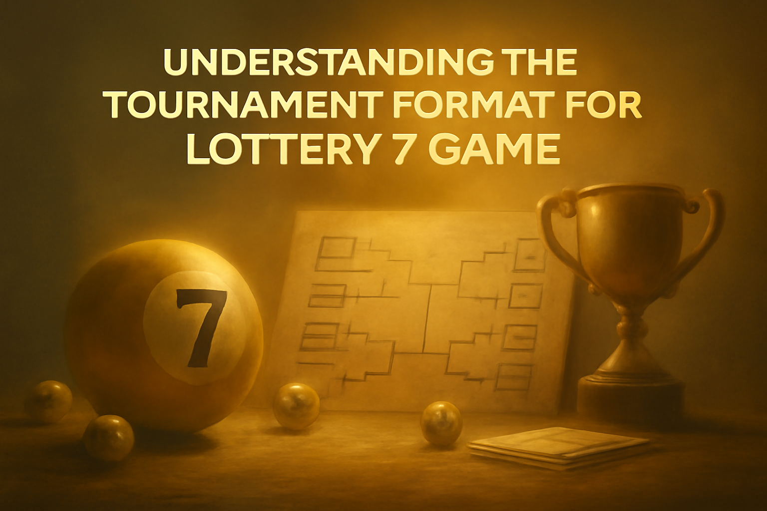 An informative scene displaying the process of updating account information for Lottery 7 Game.