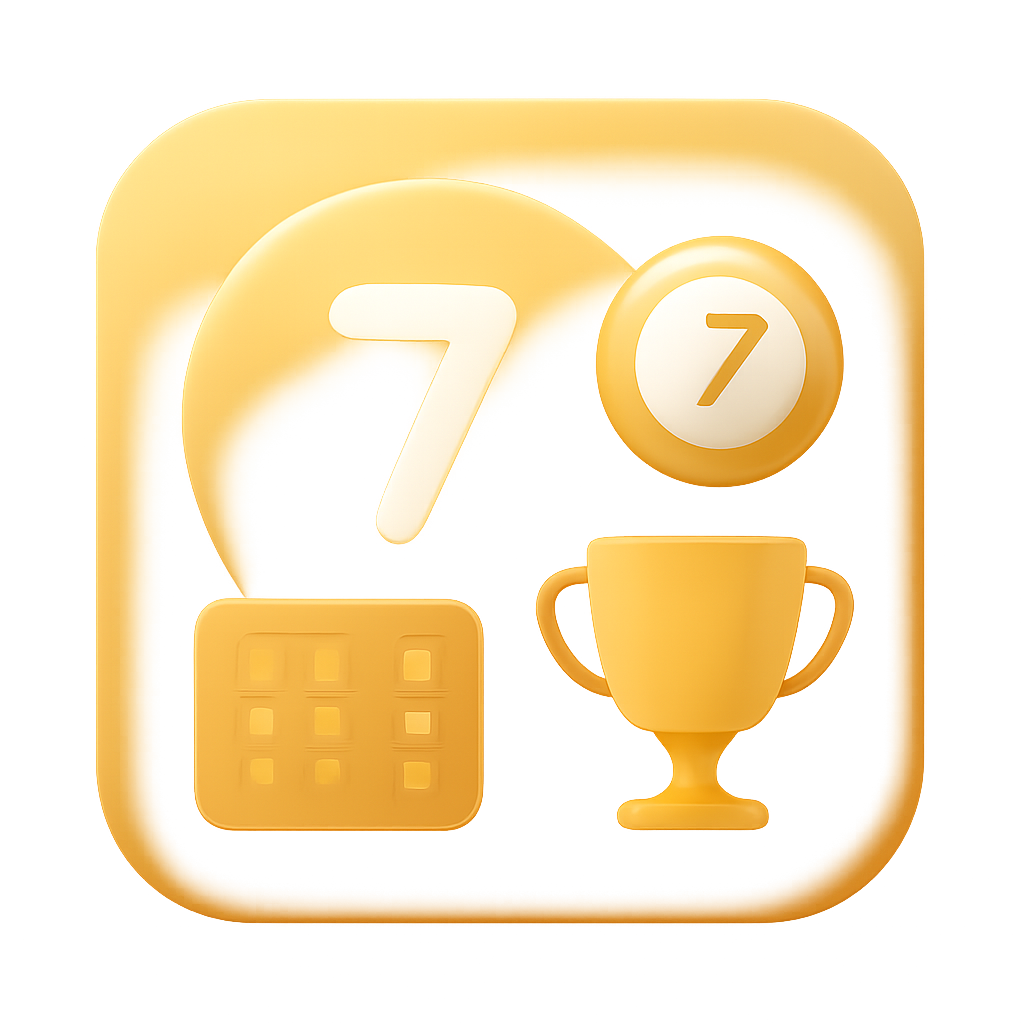 An icon representing a guide on bypassing login failures for the Lottery 7 Game.