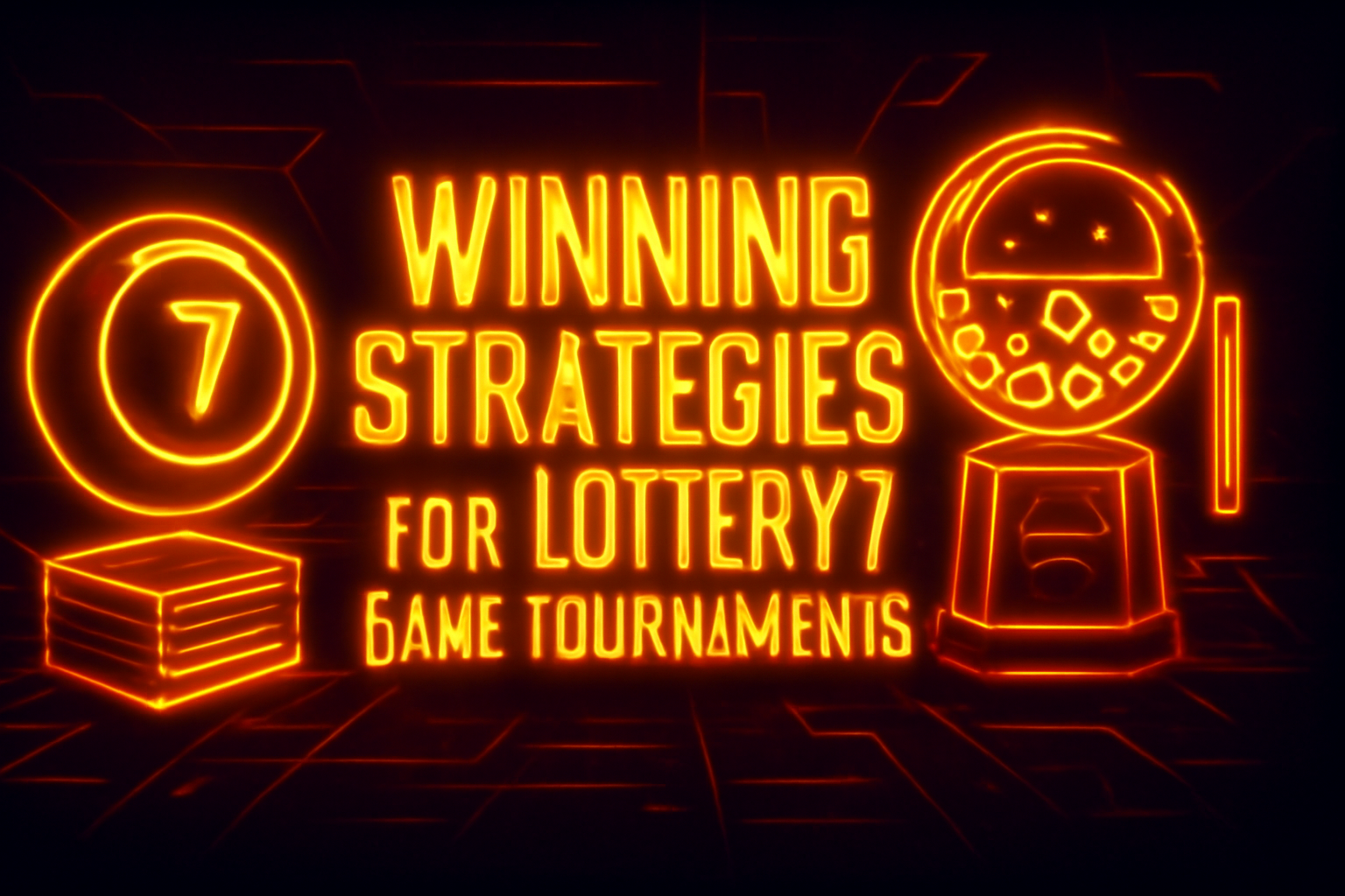 An informational scene depicting the concept of account recovery for Lottery 7 Game.