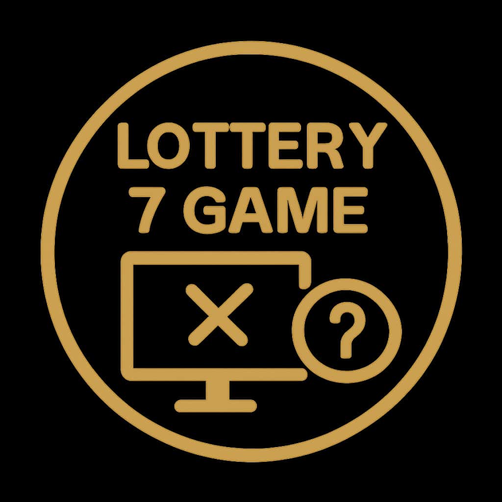 An icon symbolizing guidance on Lottery 7 Game login challenges.